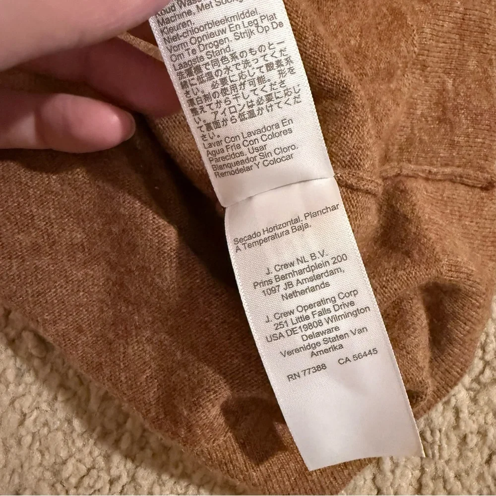 J. Crew Women’s Teddie Wool Blend Sweater